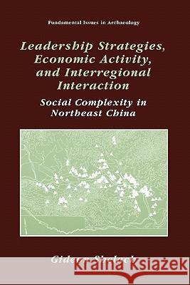 Leadership Strategies, Economic Activity, and Interregional Interaction: Social Complexity in Northeast China Sabloff, Jeremy A. 9781441933140 Not Avail