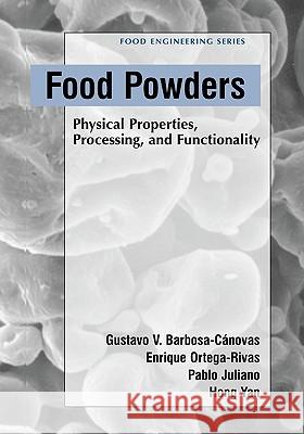 Food Powders: Physical Properties, Processing, and Functionality Ortega-Rivas, Enrique 9781441934079 Not Avail