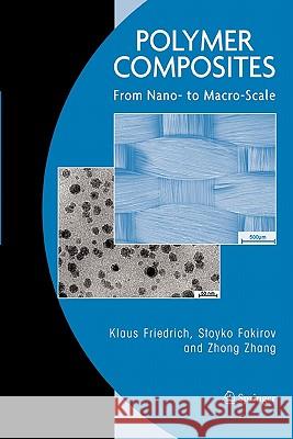 Polymer Composites: From Nano- To Macro-Scale Friedrich, Klaus 9781441936998 Not Avail