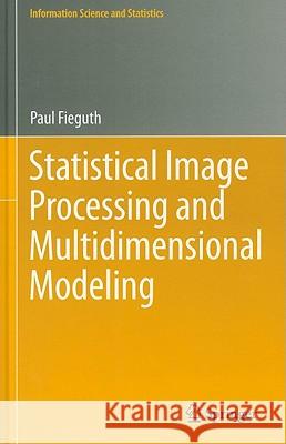 Statistical Image Processing and Multidimensional Modeling P. W. Fieguth 9781441972934 Not Avail