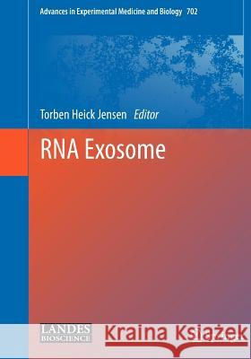 RNA Exosome Torben Heick Jensen Torben Heick Jensen 9781441978400