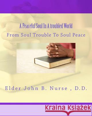 A Peaceful Soul In A troubled World: From Soul Trouble To Soul Peace Nurse Jr, John B. 9781442184701