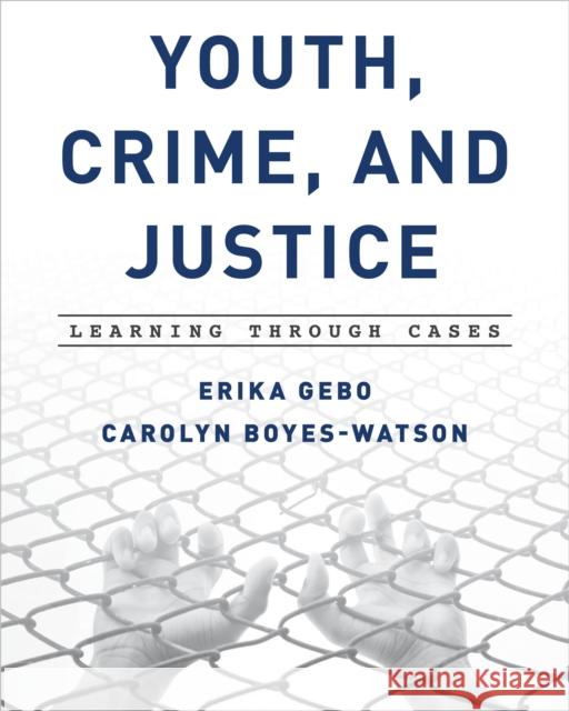 Youth, Crime, and Justice: Learning Through Cases Gebo, Erika 9781442237445 Rowman & Littlefield Publishers