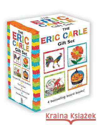 The Eric Carle Gift Set (Boxed Set): The Tiny Seed; Pancakes, Pancakes!; A House for Hermit Crab; Rooster's Off to See the World Carle, Eric 9781442488854 Little Simon