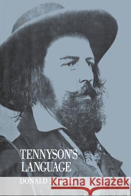 Tennyson's Language Donald S Hair   9781442623781 University of Toronto Press