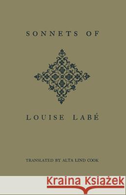 Sonnets of Louise Labé Labé, Louise 9781442639324