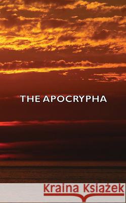 The Apocrypha Anon 9781443732611