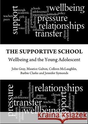 The Supportive School: Wellbeing and the Young Adolescent Colleen McLaughlin, John Gray, Maurice Galton 9781443832090