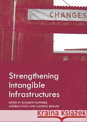 Strengthening Intangible Infrastructures Elisabeth Kapferer Andreas Koch Clemens Sedmak 9781443853002 Cambridge Scholars Publishing