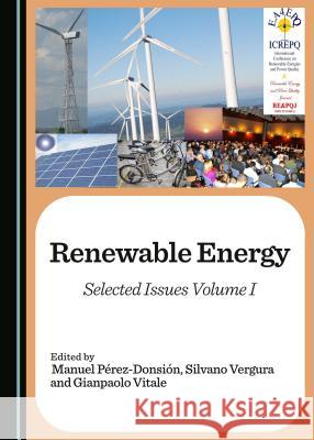Renewable Energy (Volume I and II) Manuel Perez-Donsion Silvano Vergura Gianpaolo Vitale 9781443888035 Cambridge Scholars Publishing