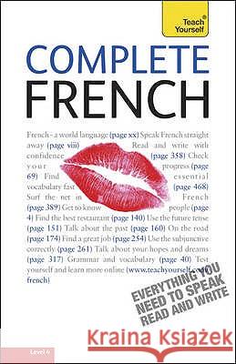 Teach Yourself Complete French Gaelle Graham 9781444100044