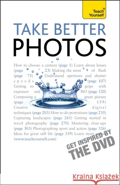 Take Better Photos: Teach Yourself Lee Frost 9781444103755 0