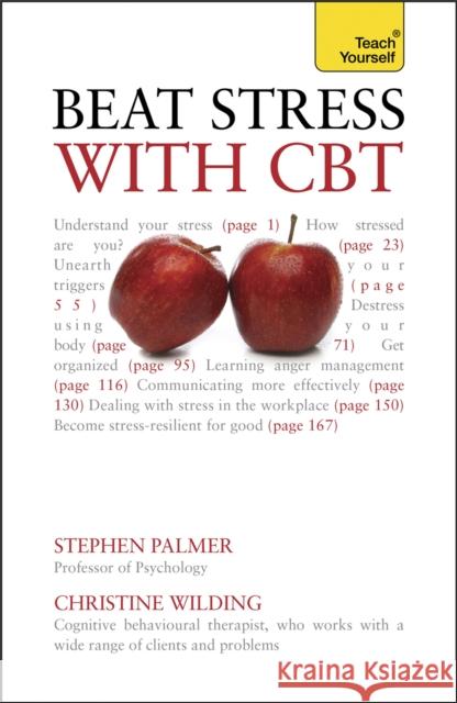 Beat Stress with CBT Wilding, Christine 9781444124057