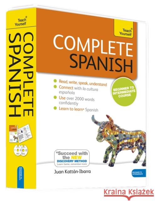 Complete Spanish (Learn Spanish with Teach Yourself) Juan Kattan-Ibarra 9781444177244 John Murray Press