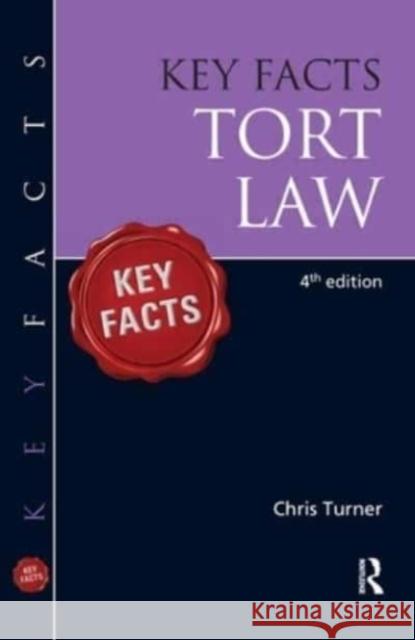 Key Facts Tort Law, Bri Turner, Chris 9781444181678