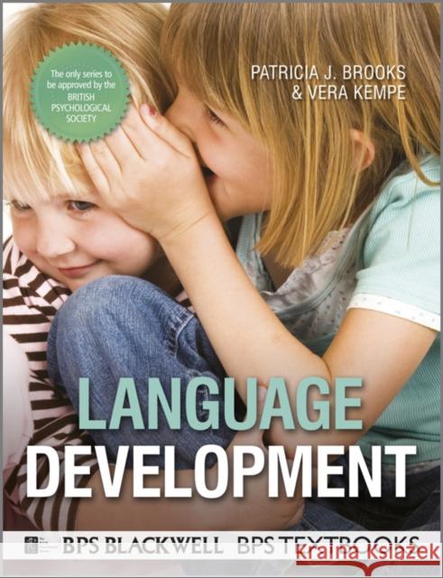 Language Development Patricia Brooks Vera Kempe 9781444331462 Wiley-Blackwell