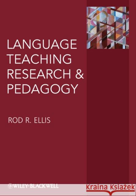 Language Teaching Research and Language Ellis, Rod 9781444336108 Wiley-Blackwell
