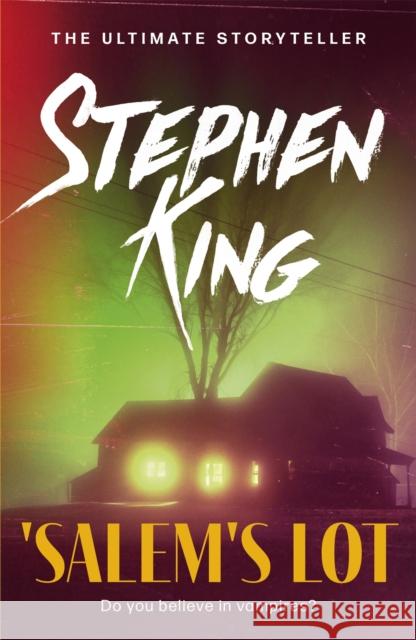 'Salem's Lot King Stephen 9781444708141 Hodder & Stoughton