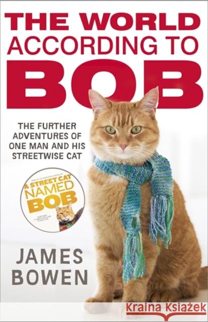 The World According to Bob: The further adventures of one man and his street-wise cat James Bowen 9781444777574 Hodder & Stoughton
