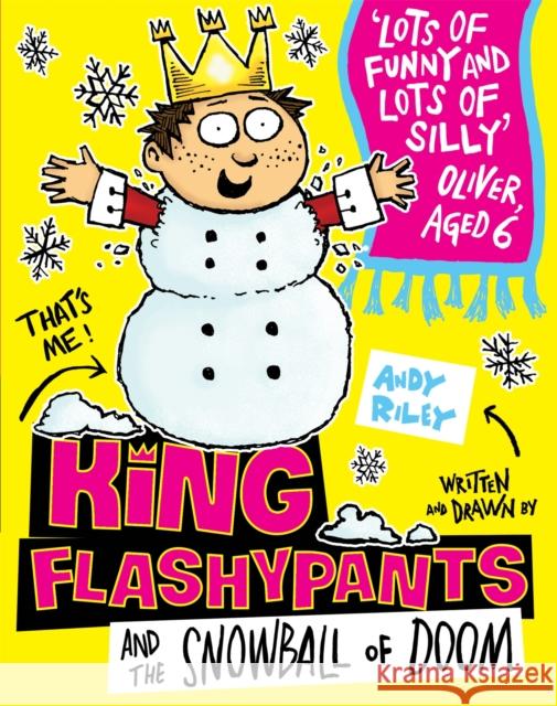 King Flashypants and the Snowball of Doom: Book 5 Riley, Andy 9781444940992 Hachette Children's Group