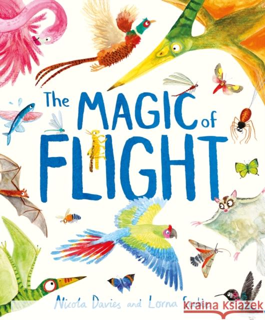 The Magic of Flight: Discover birds, bats, butterflies and more in this incredible book of flying creatures Nicola Davies 9781444980691 Hachette Children's Group