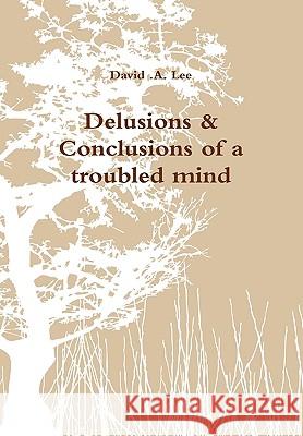 Delusions & Conclusions of a troubled mind David A Lee, MD MBA 9781445749822 Lulu.com