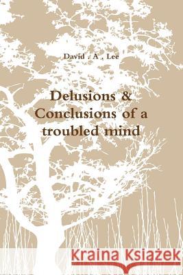 Delusions & Conclusions of a troubled mind Lee, David A. 9781446168769 Lulu.com