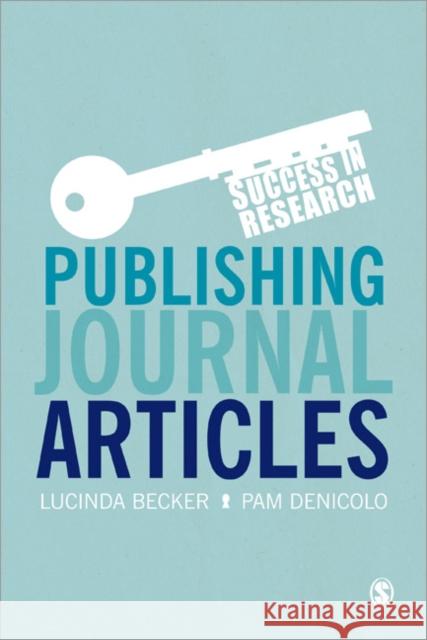 Publishing Journal Articles Lucinda Becker 9781446200636 0