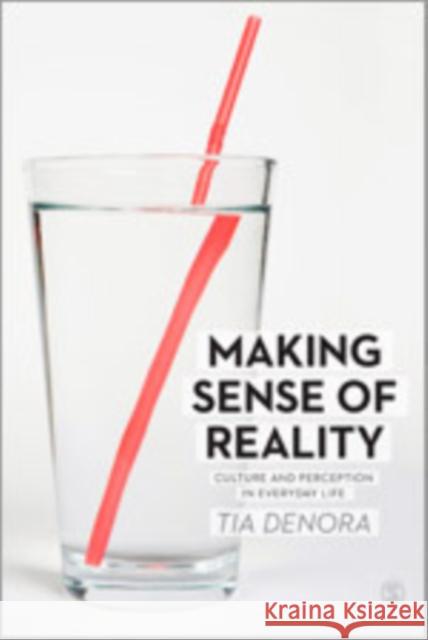 Making Sense of Reality: Culture and Perception in Everyday Life Denora, Tia 9781446201992