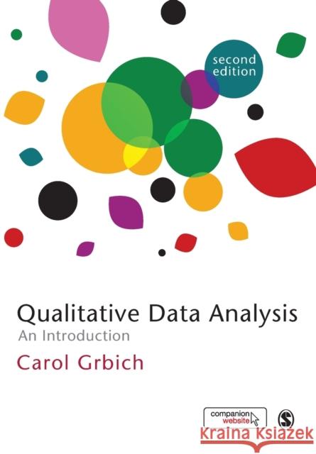 Qualitative Data Analysis: An Introduction Carol Grbich 9781446202975