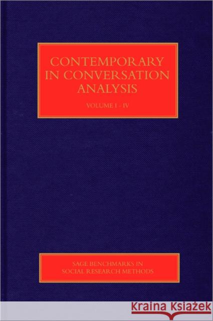 Contemporary Studies in Conversation Analysis Paul Drew 9781446208687