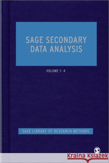 Sage Secondary Data Analysis Goodwin, John 9781446246900