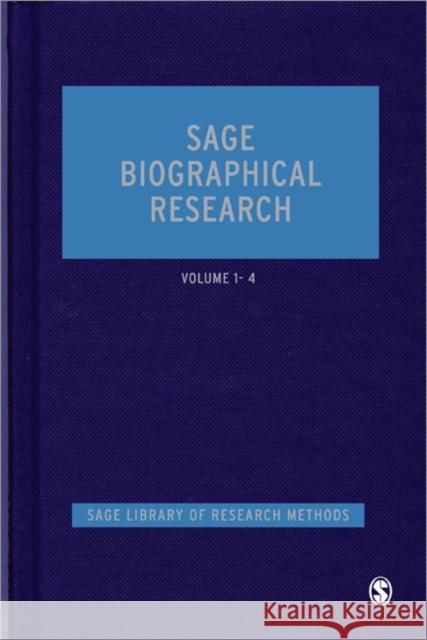 Sage Biographical Research Goodwin, John 9781446246917