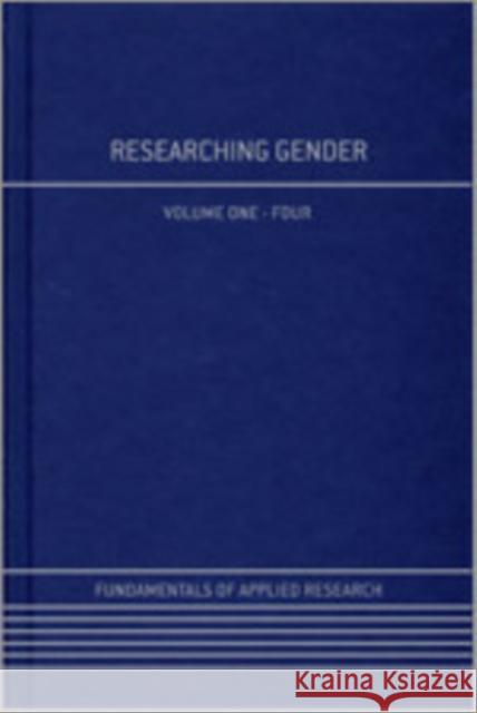 Researching Gender  Hughes 9781446248744 0