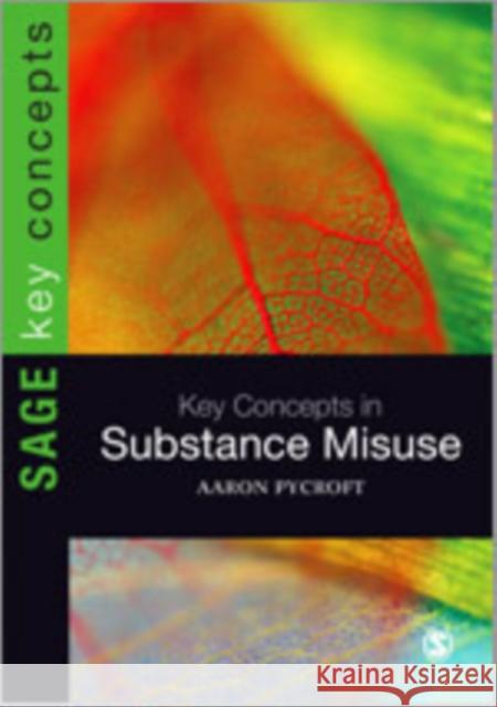 Key Concepts in Substance Misuse Aaron Pycroft Aaron Pycroft 9781446252390 Sage Publications Ltd