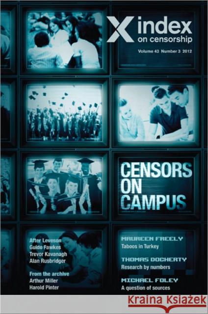 Censors on Campus Jo Glanville   9781446260494 SAGE Publications Ltd