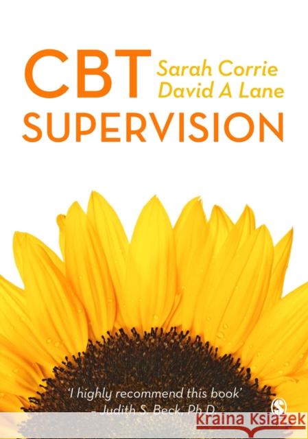 CBT Supervision Sarah Corrie David Lane 9781446266380
