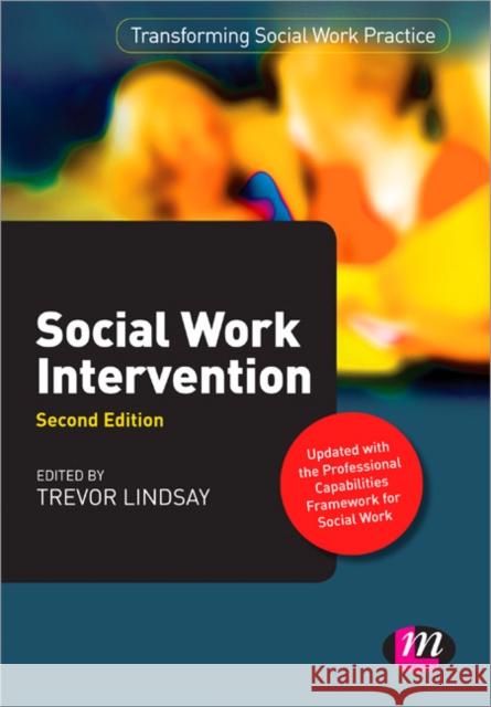 Social Work Intervention Trevor Lindsay 9781446266656 0