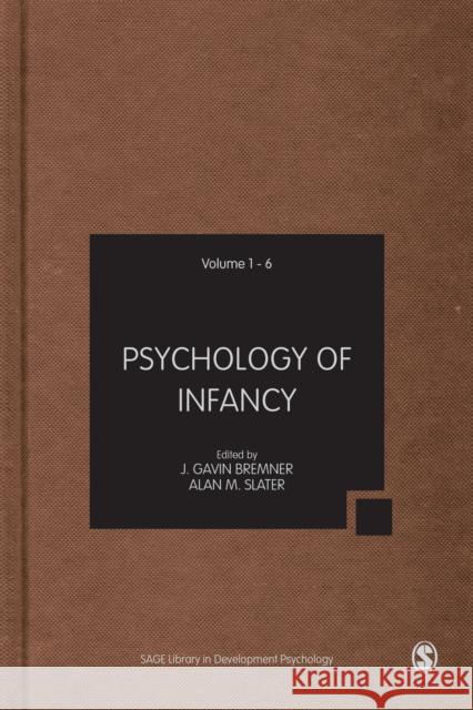 Psychology of Infancy J Gavin Bremner & Alan M Slater 9781446267172 Sage Publications Ltd