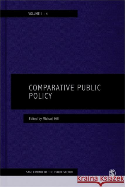 Comparative Public Policy Michael Hill 9781446269732 0