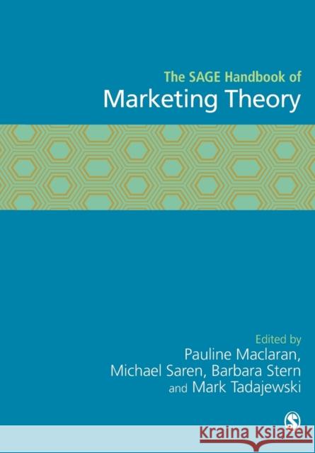 The SAGE Handbook of Marketing Theory Pauline Maclaran 9781446270516 0