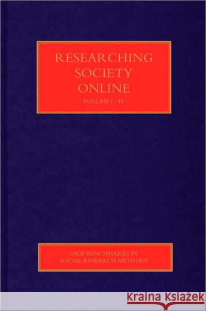 Researching Society Online Matthew David & Peter Millward 9781446273357