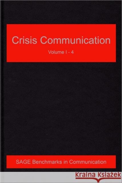 Crisis Communication Timothy Coombs 9781446276075