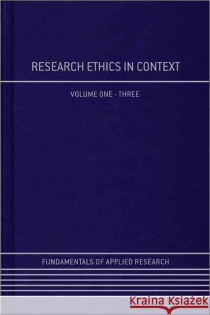 Research Ethics in Context Julie Scott-Jones 9781446282861