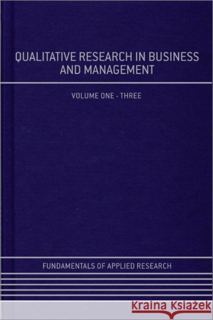 Qualitative Research in Business and Management Hugh Willmott Emma Bell 9781446287446 Sage Publications (CA)