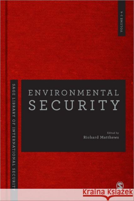 Environmental Security Richard Matthew 9781446294499