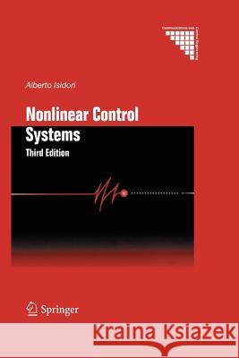 Nonlinear Control Systems Alberto Isidori 9781447139096 Springer