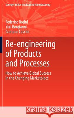 Re-Engineering of Products and Processes: How to Achieve Global Success in the Changing Marketplace Rotini, Federico 9781447140160 Springer