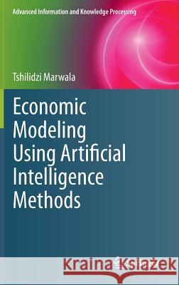 Economic Modeling Using Artificial Intelligence Methods Tshilidzi Marwala 9781447150091 Springer