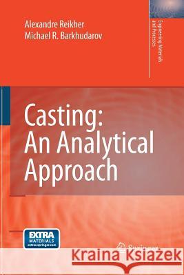 Casting: An Analytical Approach    9781447159735 Springer